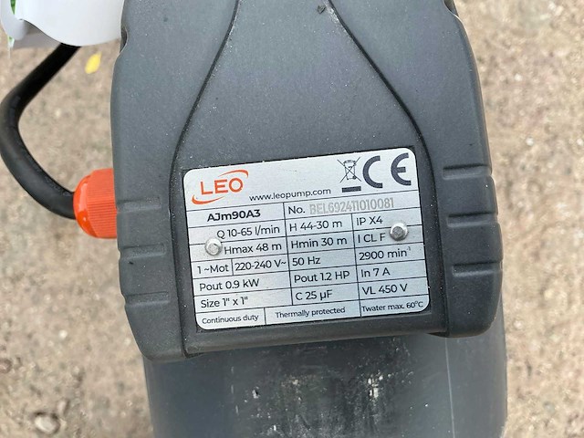 Leo 24ctt hydrofoorpomp - afbeelding 7 van  7