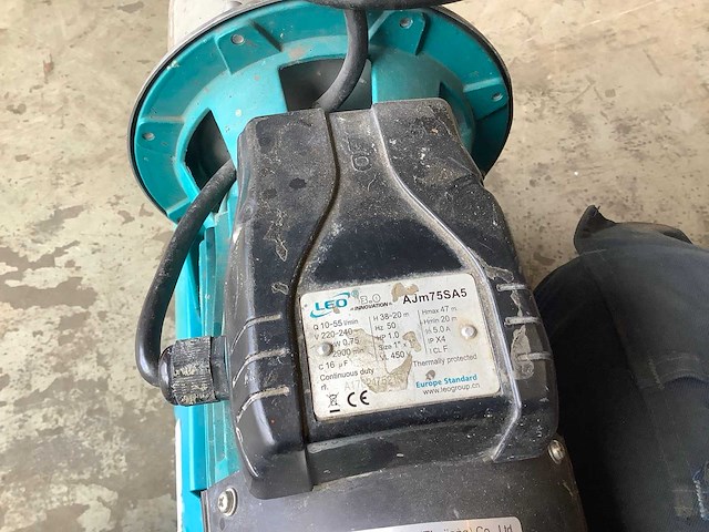 Leo ajm75s45 hydrofor pomp - afbeelding 2 van  4
