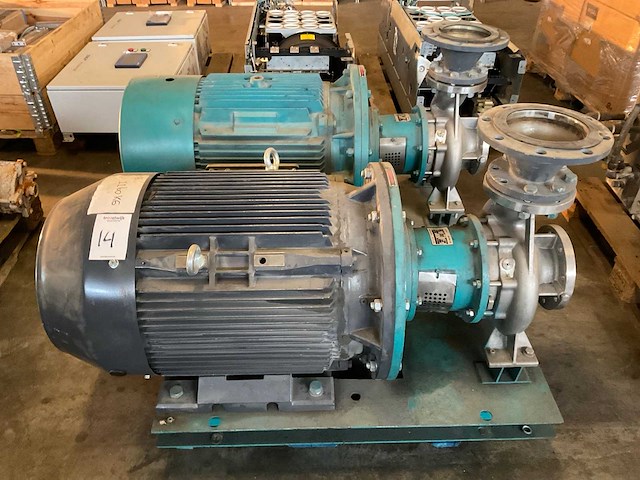 Leo lez100-80-200/209-2 circulatiepomp (2x) - afbeelding 2 van  6