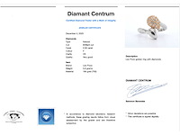 Leo pizzo - gouden slagring bicolour met diamanten - afbeelding 4 van  10