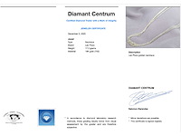 Leo pizzo - witgouden ketting met drie lagen - afbeelding 3 van  6