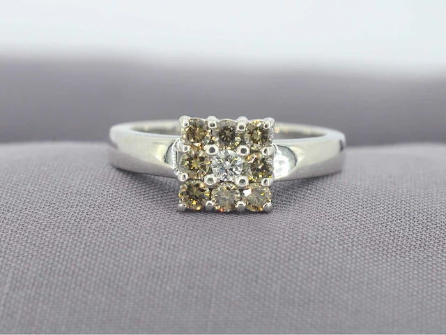 Leo pizzo gouden ring diamant - afbeelding 1 van  10