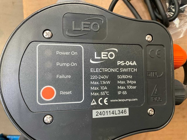 Leo ps-04a waterpomp electronic switch - afbeelding 2 van  4