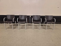 Leolux - myto door just meijer - eetkamerstoelen - dining chair (4x) - afbeelding 3 van  8