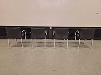 Leolux - myto door just meijer - eetkamerstoelen - dining chair (4x) - afbeelding 5 van  8