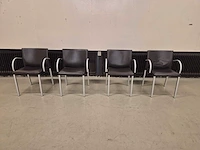 Leolux - myto door just meijer - eetkamerstoelen - dining chair (4x)