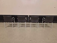 Leolux - myto door just meijer - eetkamerstoelen - dining chair (4x) - afbeelding 5 van  8