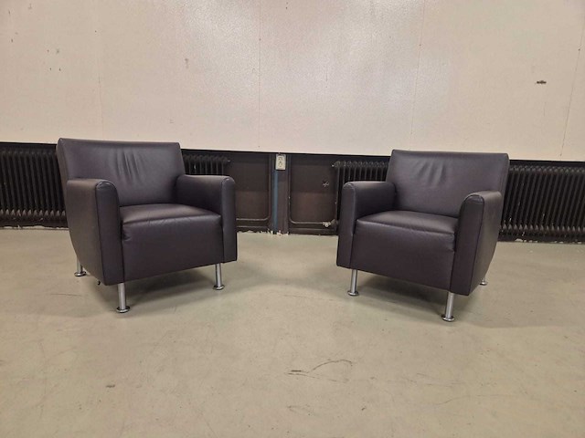 Leolux - rooby - fauteuils - arm chair (2x) - afbeelding 1 van  10