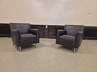 Leolux - rooby - fauteuils - arm chair (2x)