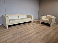 Leolux - trabacalo - 3 zits bank + fauteuil (2x) - afbeelding 4 van  5