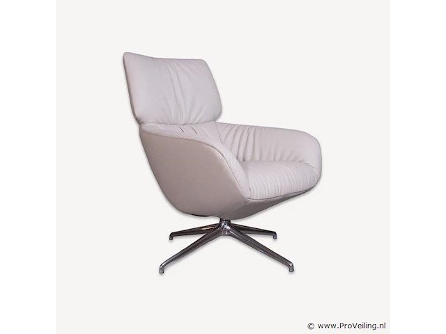 Leolux lodey draaifauteuil r39-100 | italiaans design - afbeelding 1 van  4