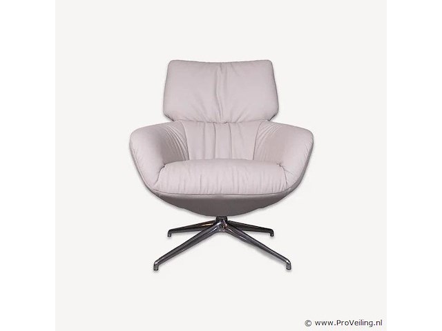 Leolux lodey draaifauteuil r39-100 | italiaans design - afbeelding 4 van  4