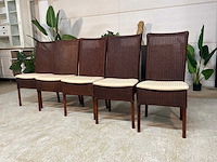 Leona eetkamerstoel (5x) - afbeelding 3 van  8