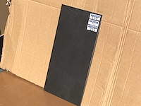Leonardo word up ne36 zwart lappato vloertegel 30x60 cm 43,2 m² - afbeelding 1 van  3