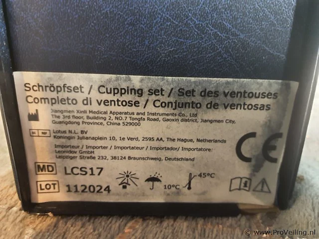 Leonidov cuppingset lcs17 - afbeelding 5 van  5
