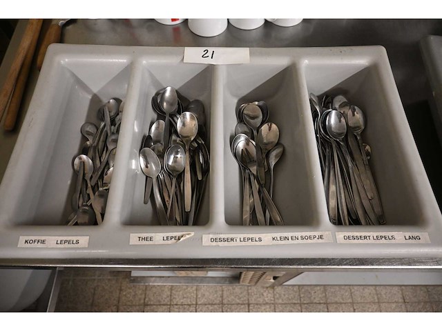 Lepel bestek set - afbeelding 1 van  3