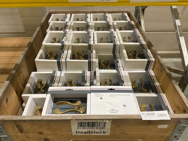 Lepel rond rozet deurkruksets (140x) - afbeelding 2 van  3