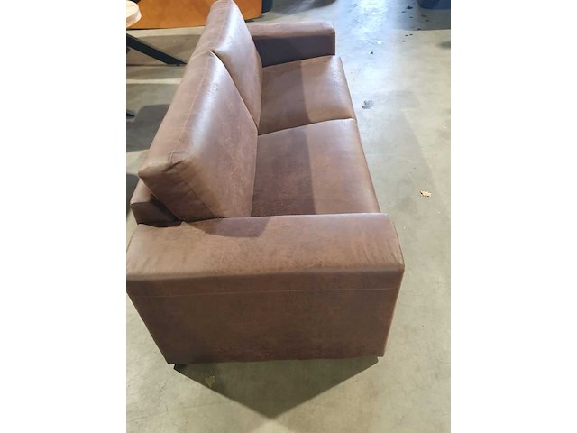 Leren 2-zitsbank, wildeboer, bruin, 2024 - afbeelding 7 van  8