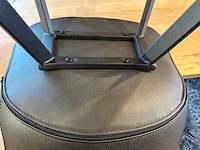 Leren armstoel (2x) - afbeelding 4 van  5