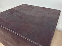 Leren bijzettafel - afbeelding 7 van  8