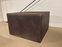 Leren bijzettafel - afbeelding 3 van  6