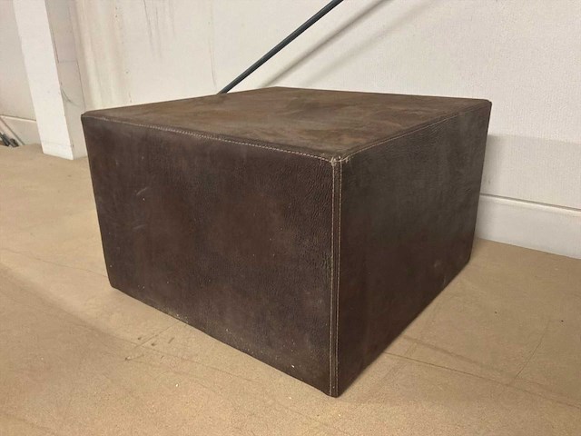 Leren bijzettafel - afbeelding 4 van  6