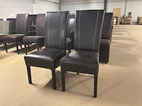 Leren eetkamerstoel (2x) - afbeelding 5 van  8