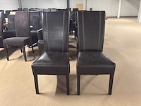 Leren eetkamerstoel (2x) - afbeelding 6 van  8