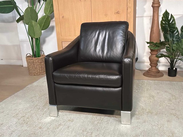 Leren fauteuil - afbeelding 3 van  7