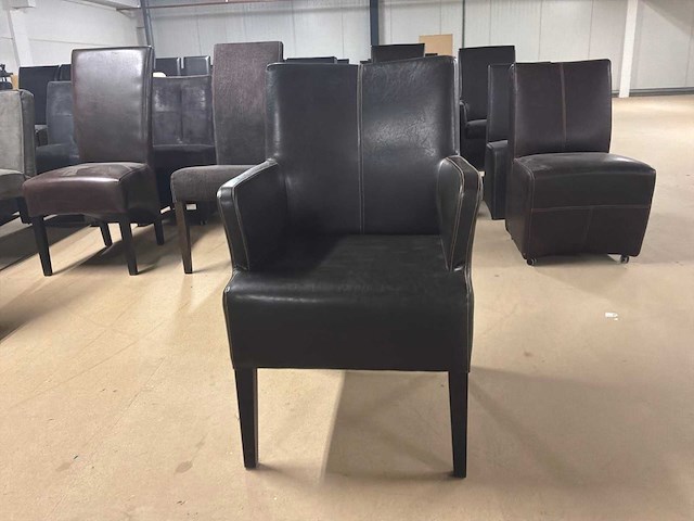 Leren fauteuil - afbeelding 2 van  3