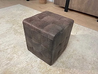 Leren poef - afbeelding 5 van  5