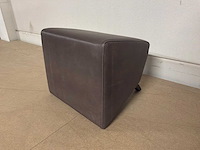 Leren poef - afbeelding 3 van  6