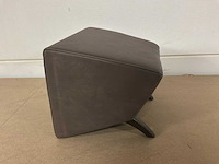 Leren poef - afbeelding 4 van  6