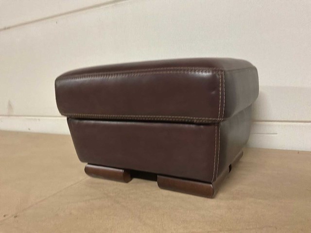 Leren poef - afbeelding 2 van  8