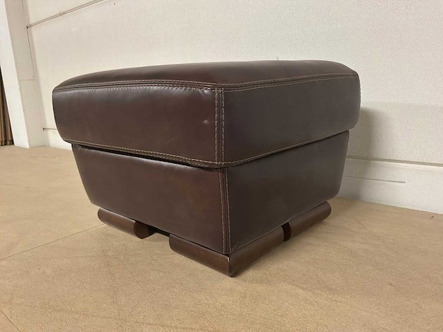 Leren poef - afbeelding 4 van  8
