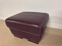 Leren poef - afbeelding 6 van  8