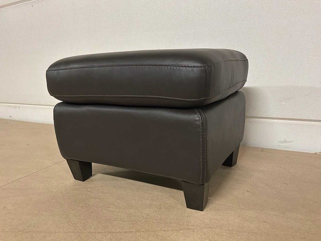 Leren poef - afbeelding 1 van  9