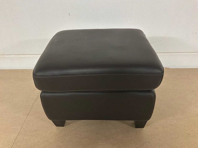 Leren poef - afbeelding 7 van  9