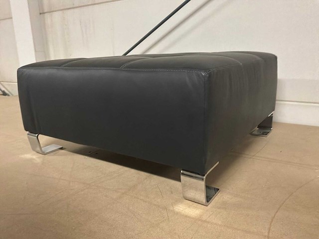 Leren poef - afbeelding 5 van  9