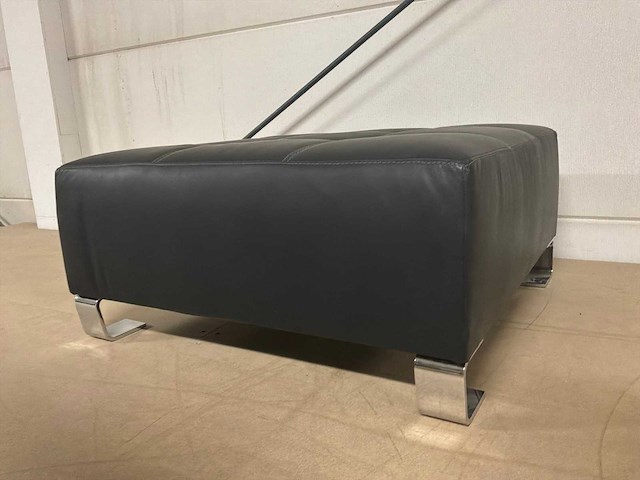 Leren poef - afbeelding 6 van  9