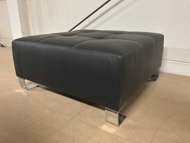 Leren poef - afbeelding 7 van  9