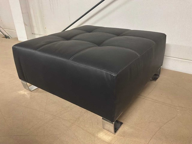 Leren poef - afbeelding 2 van  9