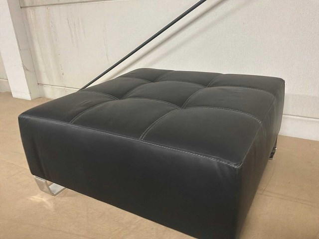 Leren poef - afbeelding 3 van  9