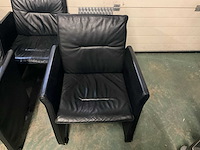 Leren stoelen (4x) - afbeelding 3 van  6