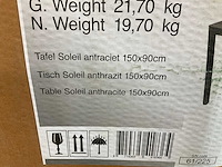 Lesliliving soleil tuintafel - afbeelding 2 van  2