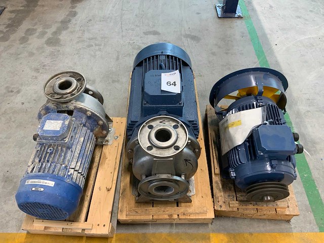 Lets, elektromotor (3x) - afbeelding 1 van  10