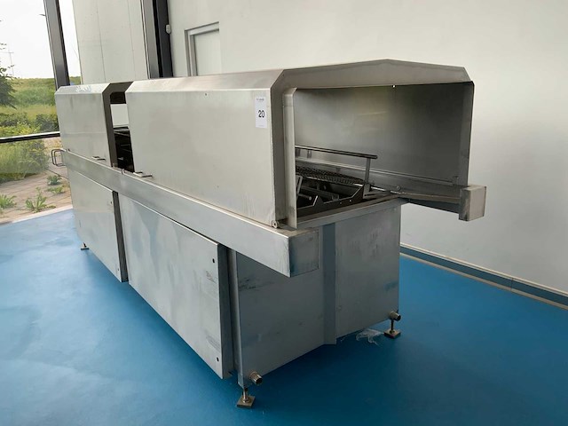 Lets rvs krattendroogmachine - afbeelding 1 van  10