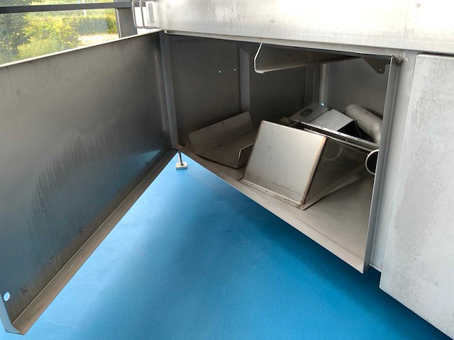 Lets rvs krattendroogmachine - afbeelding 4 van  10