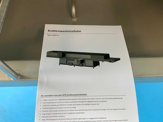 Lets rvs krattenwasmachine - afbeelding 3 van  8