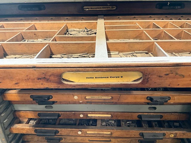 Letterpress-metaaltypen - afbeelding 3 van  20